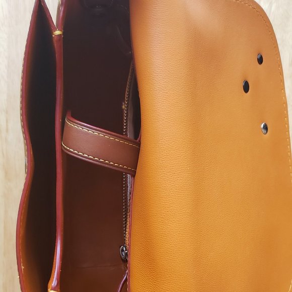 COACH Saddle 23 with Tea Rose - Picture 6 of 8